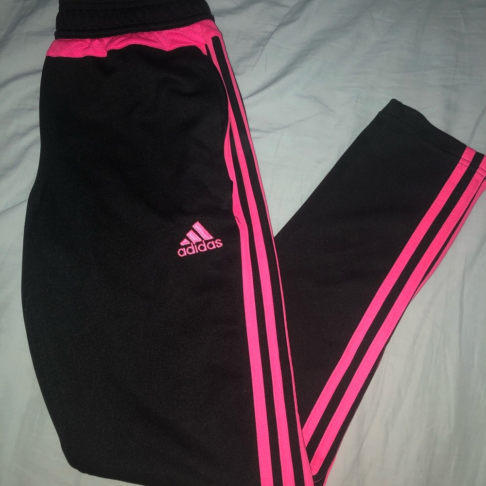 adidas Women’s Pink Stripe Pants